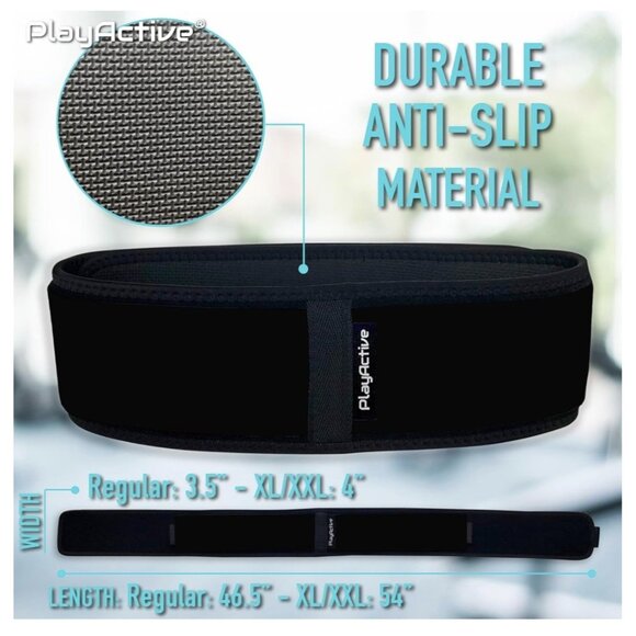 Sacroiliac SI Joint Pain Hip Belt Women Men Lower Back Lumbar Support XL-XXL Bla - Picture 4 of 7